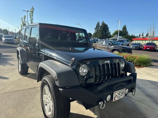 Black Clearcoat 2018 Jeep Wrangler JK Unlimited Sport