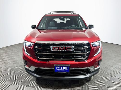 Volcanic Red Tintcoat 2025 GMC Acadia Elevation
