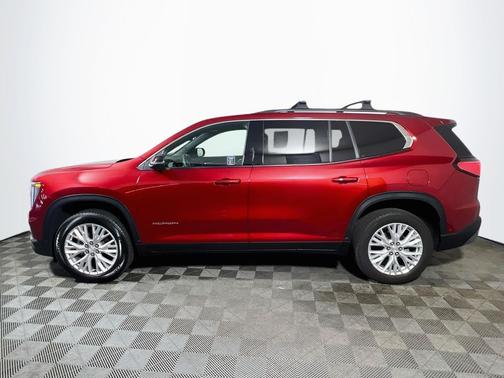 Volcanic Red Tintcoat 2025 GMC Acadia Elevation