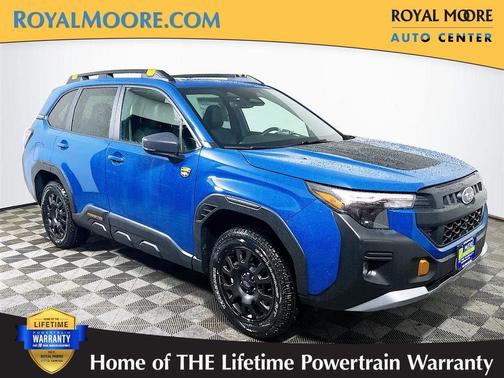 Geyser Blue 2026 Subaru Forester Wilderness