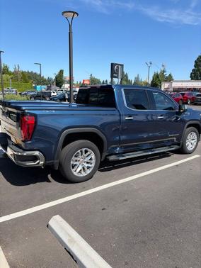 Pacific Blue Metallic 2019 GMC Sierra 1500 SLT