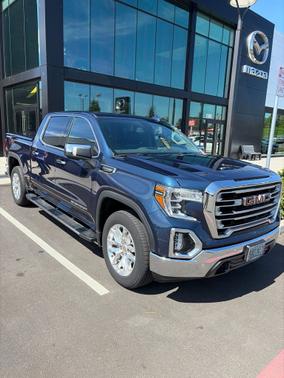 Pacific Blue Metallic 2019 GMC Sierra 1500 SLT