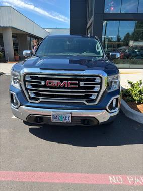 Pacific Blue Metallic 2019 GMC Sierra 1500 SLT