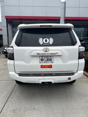 Super White 2018 Toyota 4Runner SR5