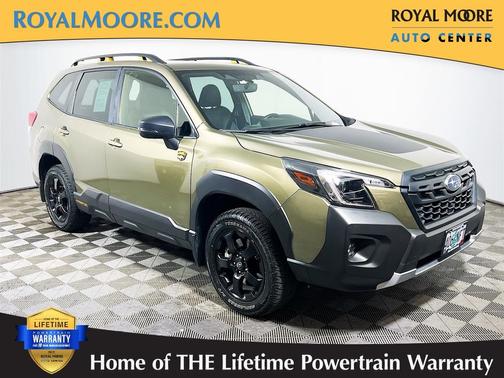 Autumn Green Metallic 2023 Subaru Forester Wilderness