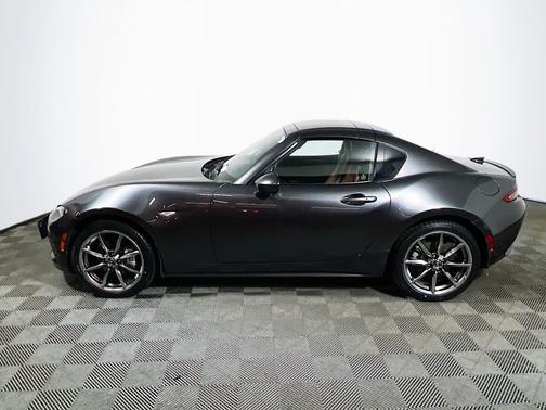 Machine Gray Metallic 2023 Mazda MX-5 Miata RF Grand Touring