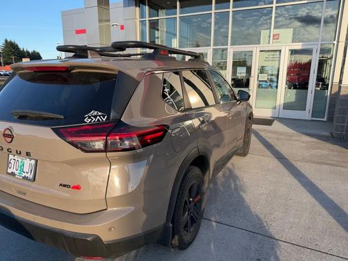 Baja Storm Metallic 2025 Nissan Rogue Rock Creek
