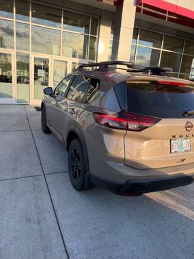 Baja Storm Metallic 2025 Nissan Rogue Rock Creek