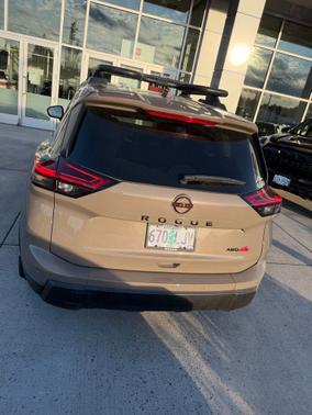 Baja Storm Metallic 2025 Nissan Rogue Rock Creek