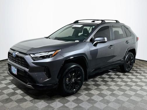 Magnetic Gray Metallic 2024 Toyota RAV4 Hybrid SE