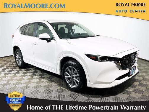 Rhodium White Metallic 2025 Mazda CX-5 2.5 S Select Package