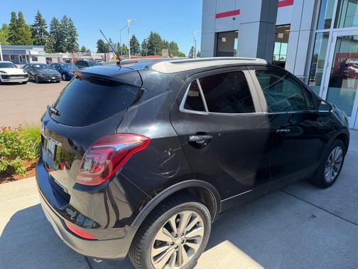 Ebony Twilight Metallic 2018 Buick Encore Preferred