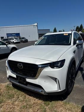 Rhodium White Premium 2024 Mazda CX-90 PHEV Premium