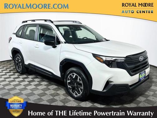 Crystal White Pearl 2026 Subaru Forester