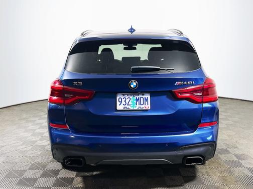 Blue Metallic 2018 BMW X3 M40i