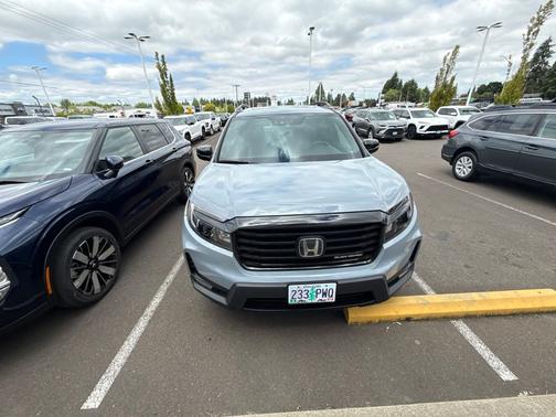 Sonic Gray Pearl 2024 Honda Passport Black Edition