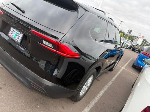 Midnight Black Metallic 2024 Toyota Grand Highlander XLE