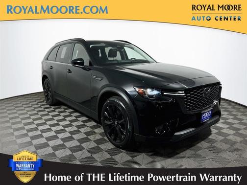 Jet Black Mica 2025 Mazda CX-90 PHEV Premium
