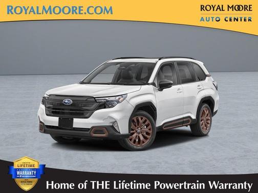 Crystal White Pearl 2026 Subaru Forester Sport