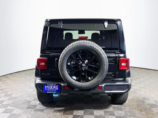 Black Clearcoat 2024 Jeep Wrangler Sahara 4xe