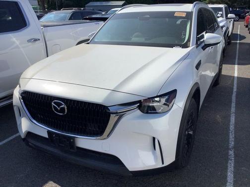 Rhodium White Premium 2024 Mazda CX-90 PHEV Preferred