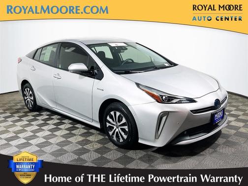 Classic Silver Metallic 2020 Toyota Prius LE AWD-e