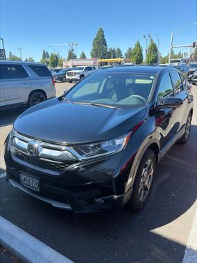 Black 2018 Honda CR-V EX
