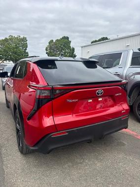 Supersonic Red w/Black Roof 2023 Toyota bZ4X Limited
