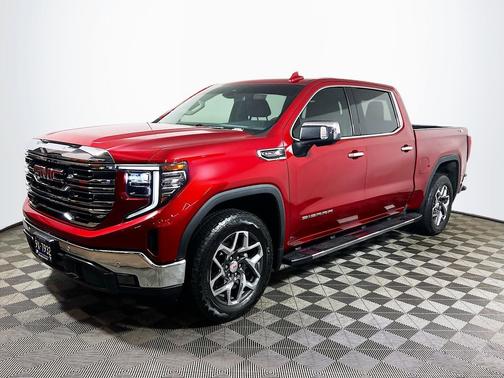 Volcanic Red Tintcoat 2023 GMC Sierra 1500 SLT