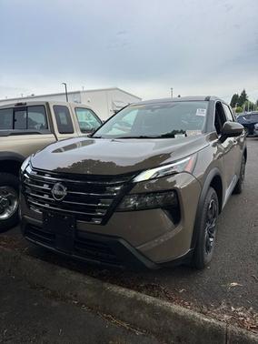 Baja Storm Metallic 2025 Nissan Rogue SV