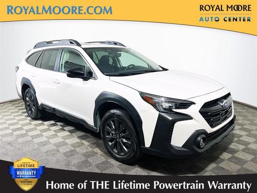 Crystal White Pearl 2025 Subaru Outback Onyx Edition