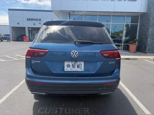 Silk Blue Metallic 2019 Volkswagen Tiguan 2.0T SEL R-Line