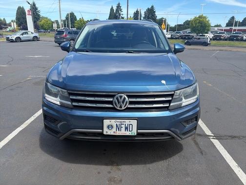 Silk Blue Metallic 2019 Volkswagen Tiguan 2.0T SEL R-Line