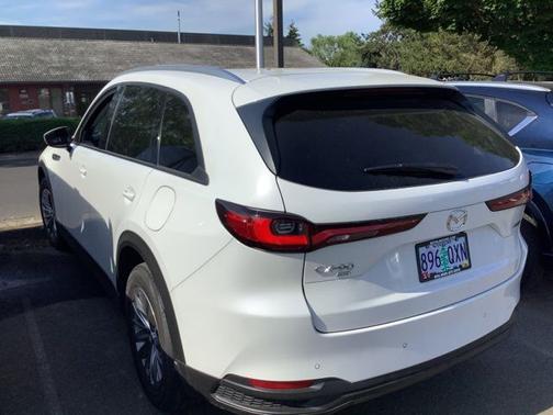 Rhodium White Premium 2025 Mazda CX-90 3.3 Turbo Preferred