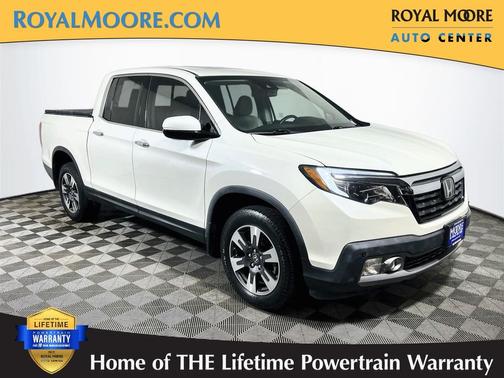 White Diamond Pearl 2019 Honda Ridgeline RTL-E