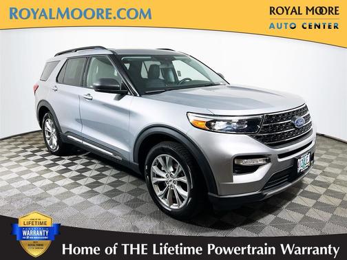 Silver Metallic 2020 Ford Explorer XLT