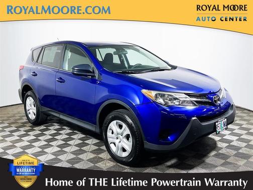 Blue 2015 Toyota RAV4 LE