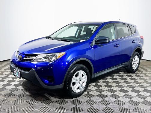 Blue 2015 Toyota RAV4 LE
