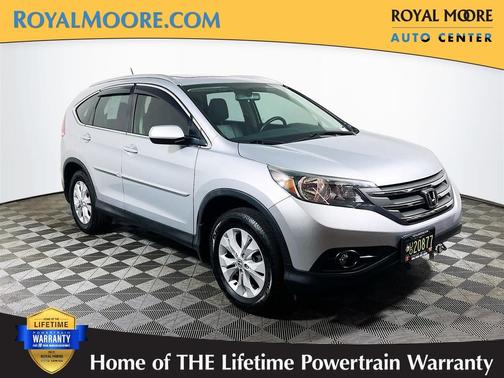 Alabaster Silver Metallic 2014 Honda CR-V EX-L