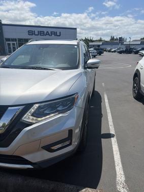 Brilliant Silver 2017 Nissan Rogue Hybrid SL