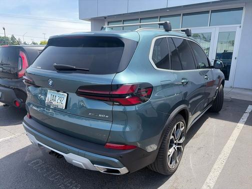 Blue Ridge Mountain Metallic 2024 BMW X5 xDrive50e