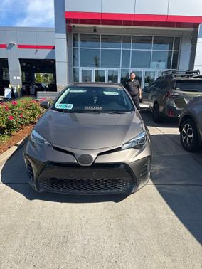 Falcon Gray Metallic 2018 Toyota Corolla SE