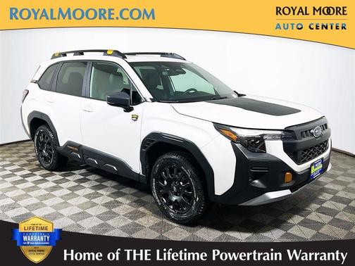 Crystal White Pearl 2026 Subaru Forester Wilderness