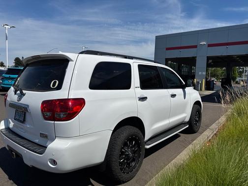 Super White 2016 Toyota Sequoia Limited
