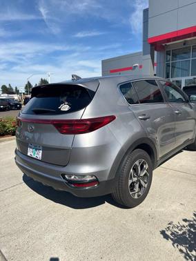 Steel Gray 2021 Kia Sportage LX