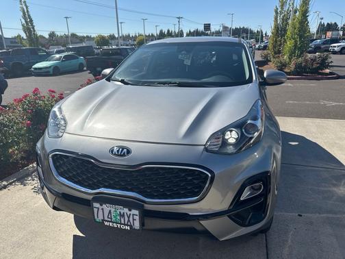 Steel Gray 2021 Kia Sportage LX