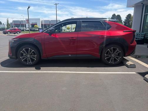 Supersonic Red w/Black Roof 2023 Toyota bZ4X Limited