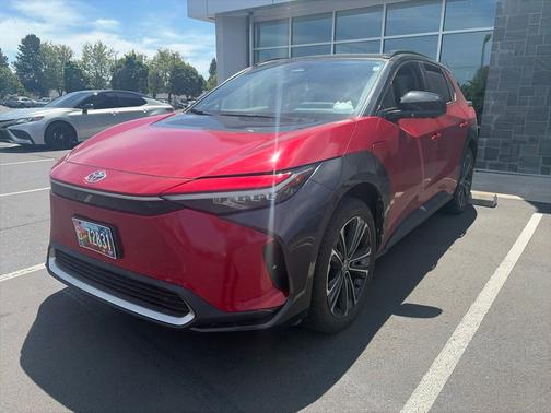 Supersonic Red w/Black Roof 2023 Toyota bZ4X Limited