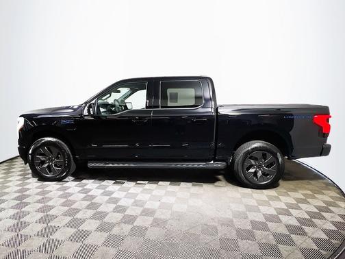 Black Metallic 2024 Ford F-150 Lightning Lariat