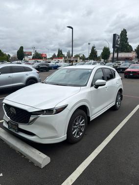 Rhodium White Metallic 2025 Mazda CX-5 2.5 S Select Package